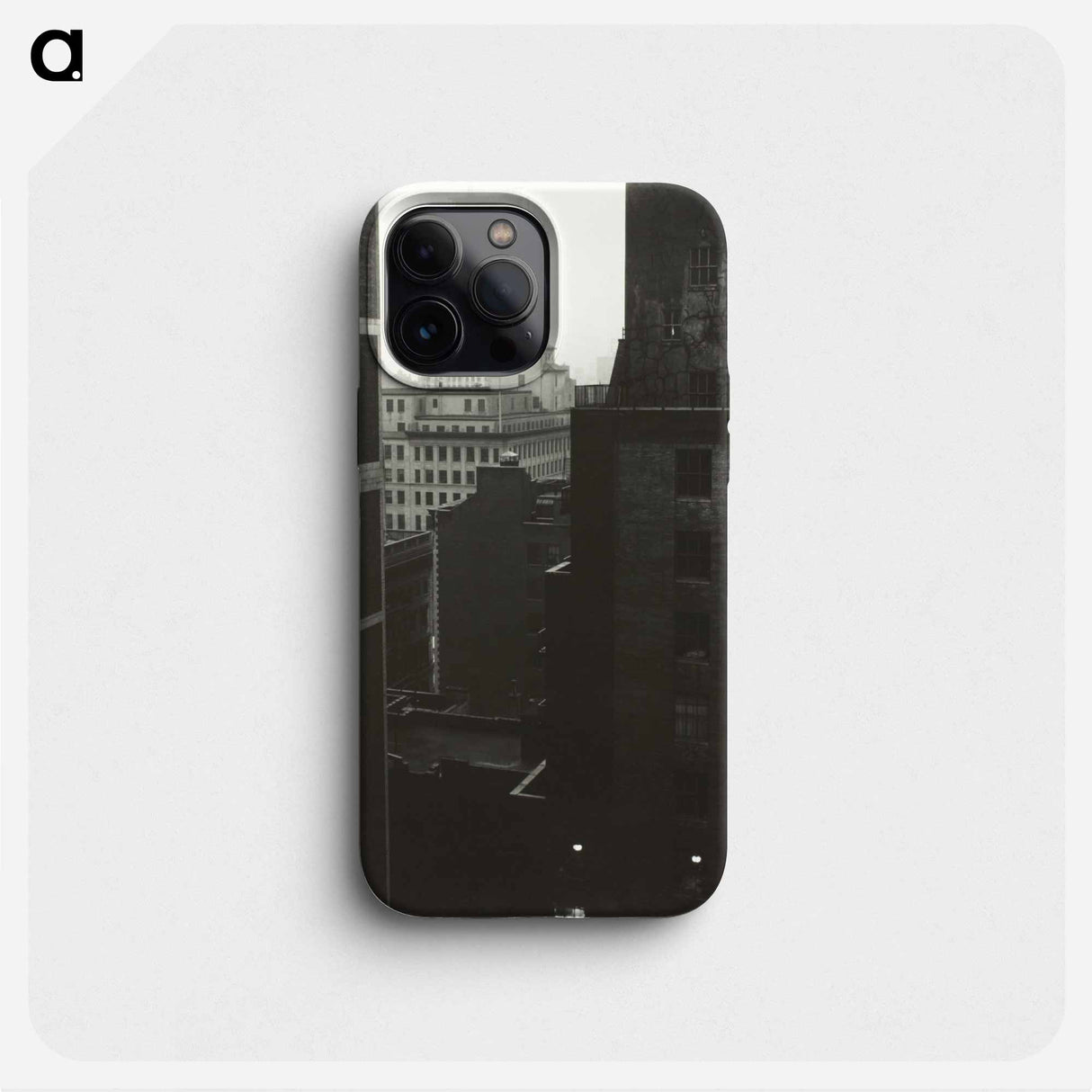 From My Window at An American Place, Southwest - アルフレッド スティーグリッツ Phone Case.
