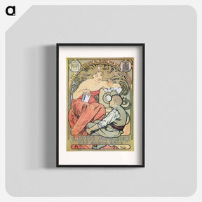 アートポスター-The People's Art Association - アルフォンス ミュシャ Poster.