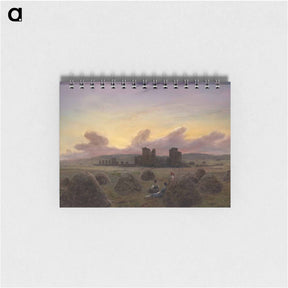 アートメモ帳-Rest at the Hay Harvest - カスパー ダーヴィト フリードリヒ Memo.