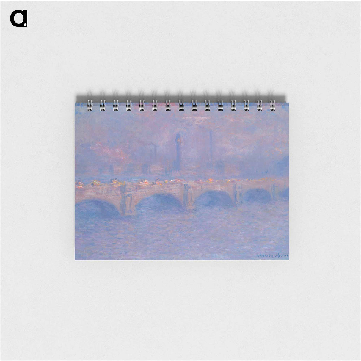 Waterloo Bridge, Sunlight Effect - クロード モネ Memo.