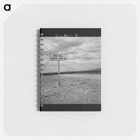 アートメモ帳-Sign near Tombstone, Arizona - ドロテア ラング Memo.