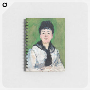 アートメモ帳-Portrait of a Woman with a Black Fichu - エドゥアール マネ Memo.