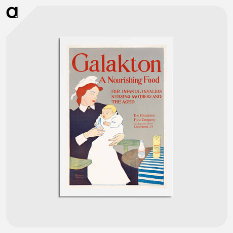 アートポストカード-Galakton - エドワード ペンフィールド Postcard.