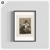 No One Has Seen Us - Francisco de Goya Poster.