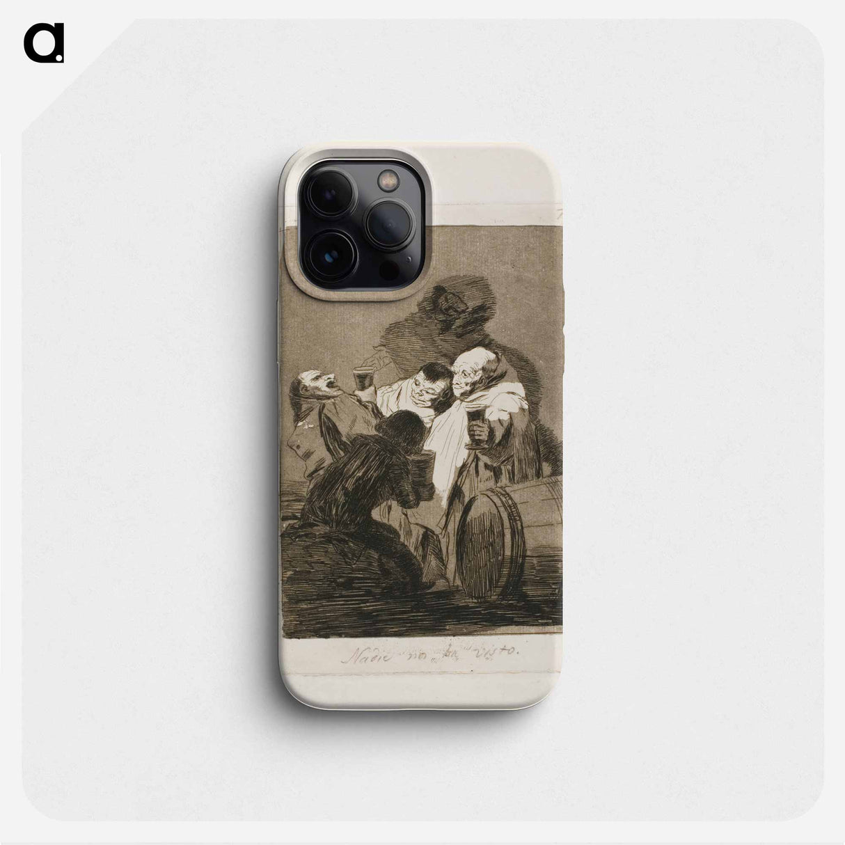 No One Has Seen Us - Francisco de Goya Phone Case.