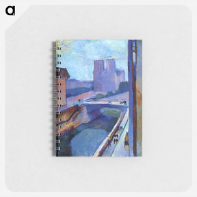 アートメモ帳-A Glimpse of Notre-Dame in the Late Afternoon - アンリ マティス Memo.