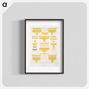 アートポスター-Crater Vases
 - エジプト美術史 Poster.