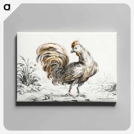 アートパネル-Rooster - ジャン ベルナール Canvas.