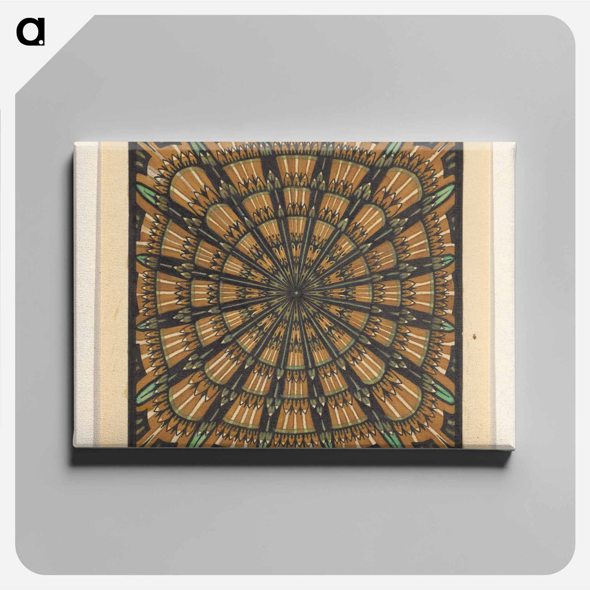Ontwerp voor een vierkant kleed - ユリー デ フラーハ Canvas.