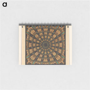 アートメモ帳-Ontwerp voor een vierkant kleed - ユリー デ フラーハ Memo.