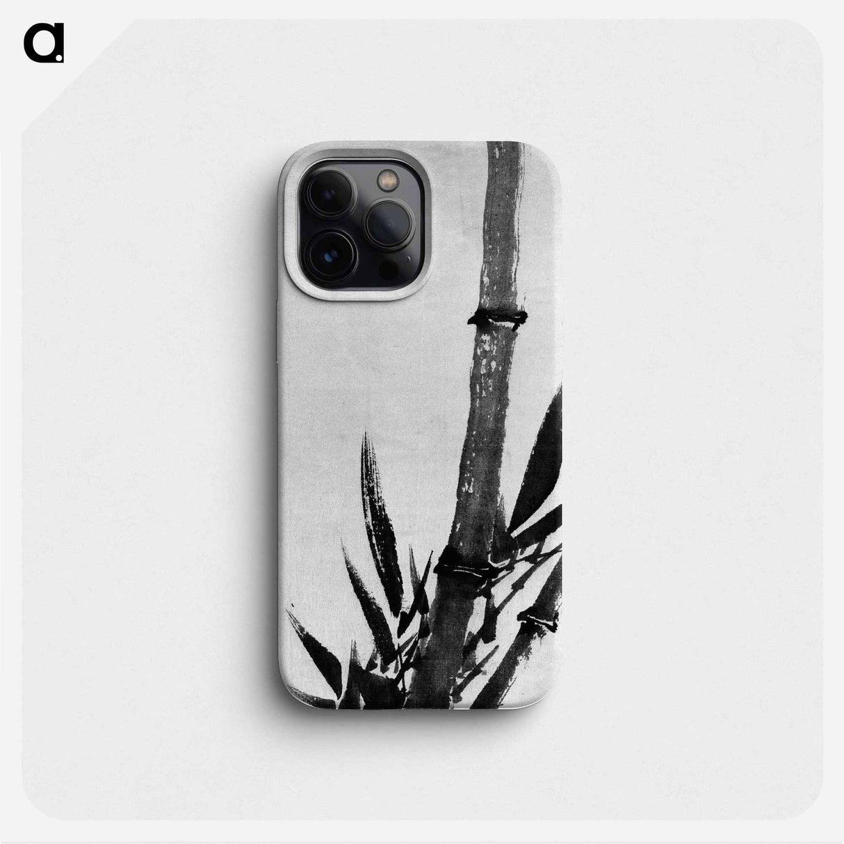 Bamboo - Katsushika Hokusai Phone Case.