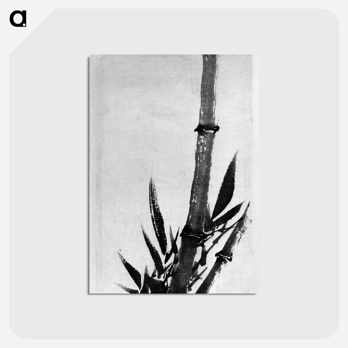 アートポストカード-Bamboo - 葛飾 北斎 Postcard.
