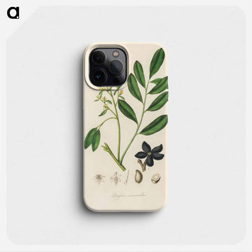 Lualsia simarula Illustration
 - 薬用植物学 Phone Case.