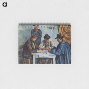 アートメモ帳-The Card Players - ポール セザンヌ Memo.