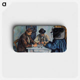 The Card Players - Paul Cezanne Phone Case.
