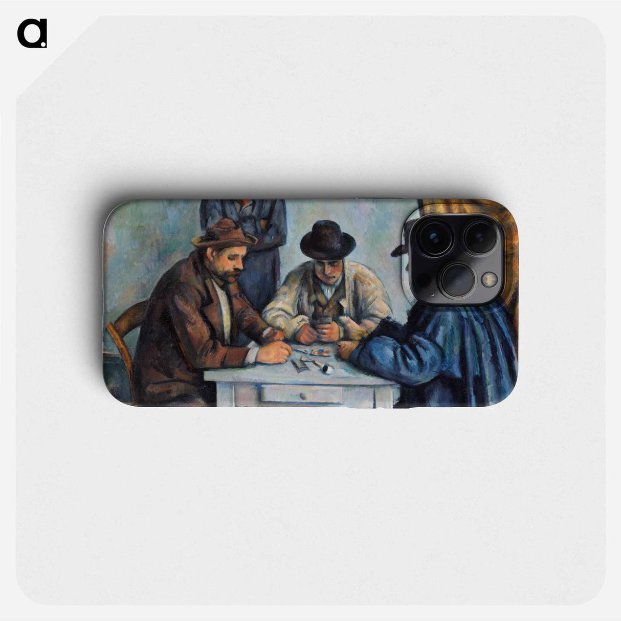 The Card Players - ポール セザンヌ Phone Case.