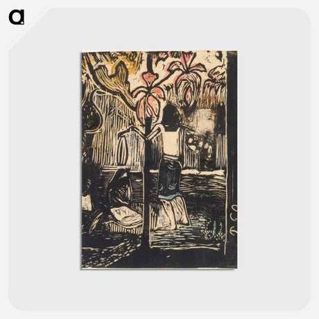 アートポストカード-Fragrance - ポール ゴーギャン Postcard.