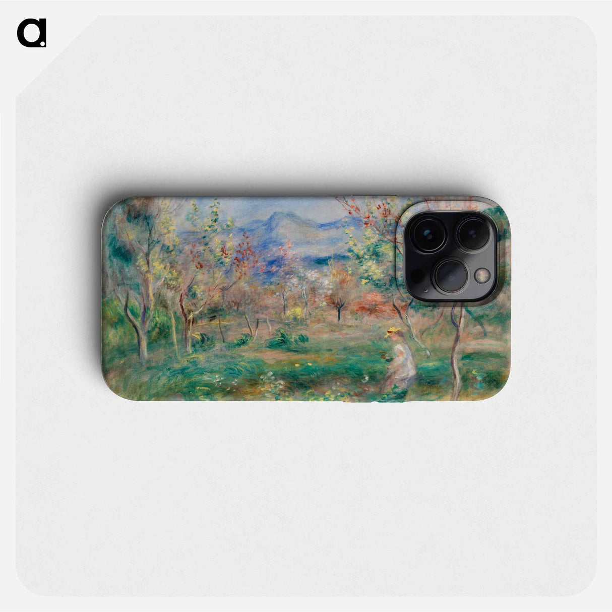 Landscape (Paysage) - ピエール オーギュスト ルノワール Phone Case.