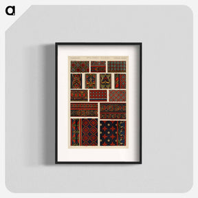 アートポスター-Grammar of Ornament Illustration
 - 装飾の文法 Poster.