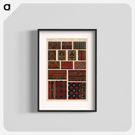アートポスター-Grammar of Ornament Illustration
 - 装飾の文法 Poster.