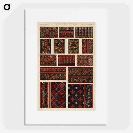 アートポスター-Grammar of Ornament Illustration
 - 装飾の文法 Poster.
