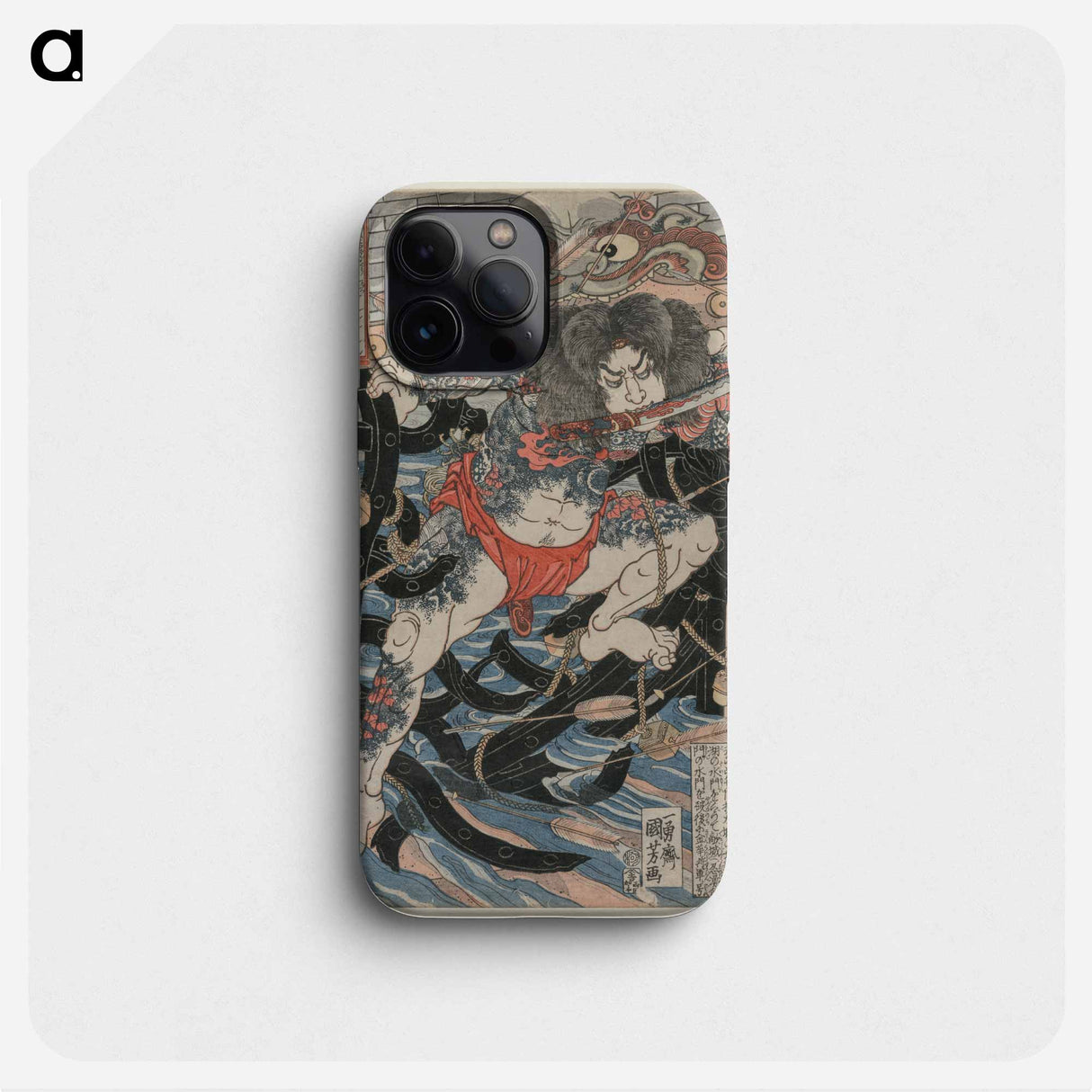 Rori Hakucho Chojun - 歌川 国芳 Phone Case.