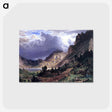 2-15_Albert-Bierstadt_postcard