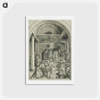 アートポストカード-Christ Among the Doctors - アルブレヒト デューラー Postcard.