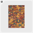 アートポストカード-Decorative Paper from The Works of Mr. Alexander Pope
 - 大英図書館 Postcard.