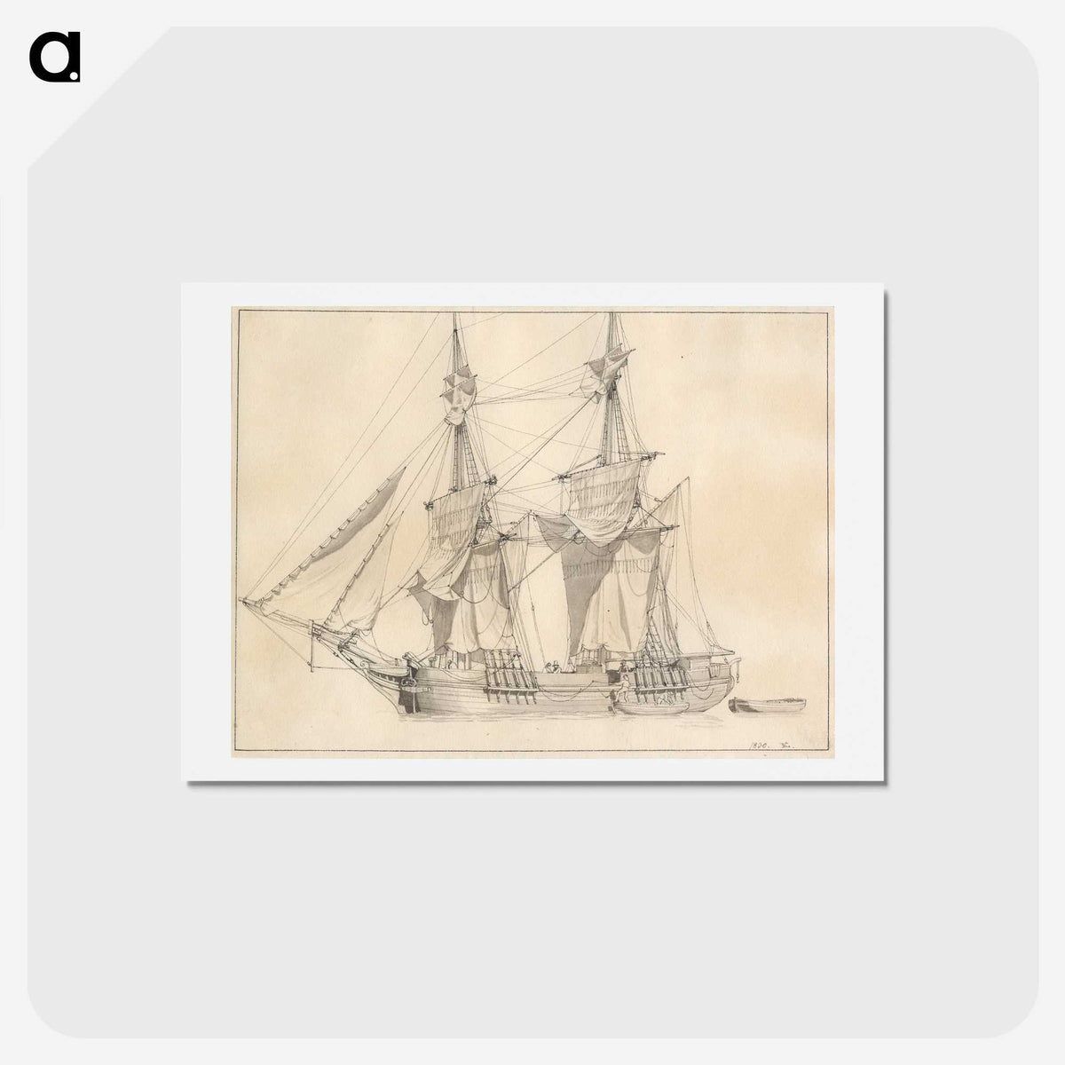 2-15_Christoffer-Wilhelm-Eckersberg_hagaki
