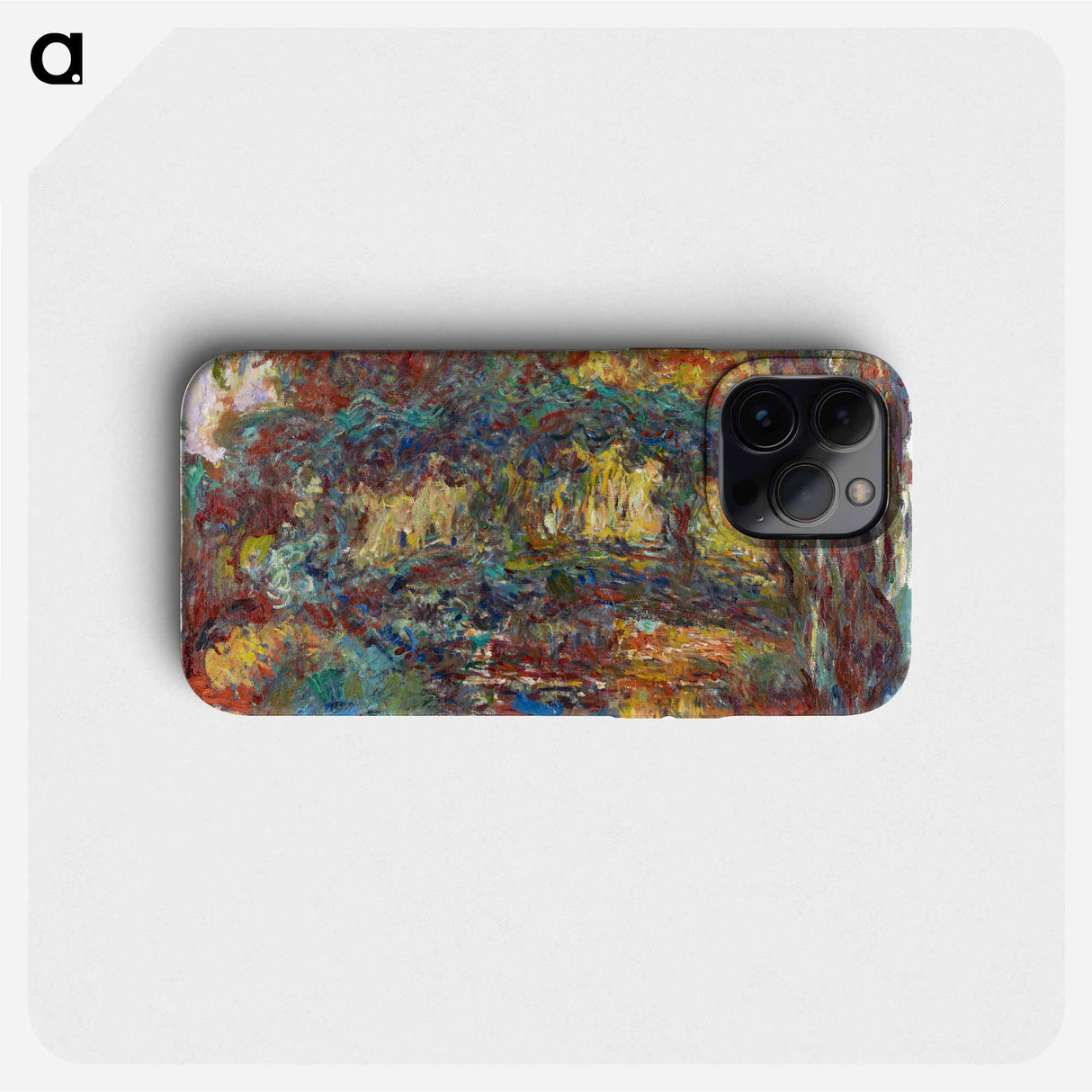 The Japanese Footbridge - Claude Monet Phone Case.