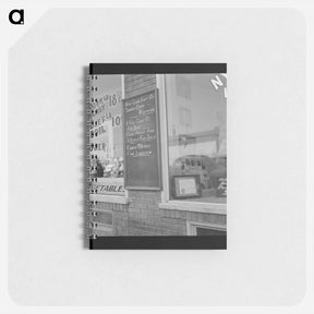 アートメモ帳-Detail on main street of Nyssa, Oregon - ドロテア ラング Memo.