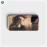 The sick girl - Edvard Munch Phone Case.