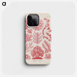 Marine life illustration - エルンスト ヘッケル Phone Case.