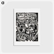 アートポストカード-Ludwig Schames, Frankfurt am Main print in high resolution by Ernst Ludwig Kirchner. Original from The Los Angeles County Museum of Art. Digitally enhanced by rawpixel. - エルンスト ルートヴィヒ キルヒナー Postcard.