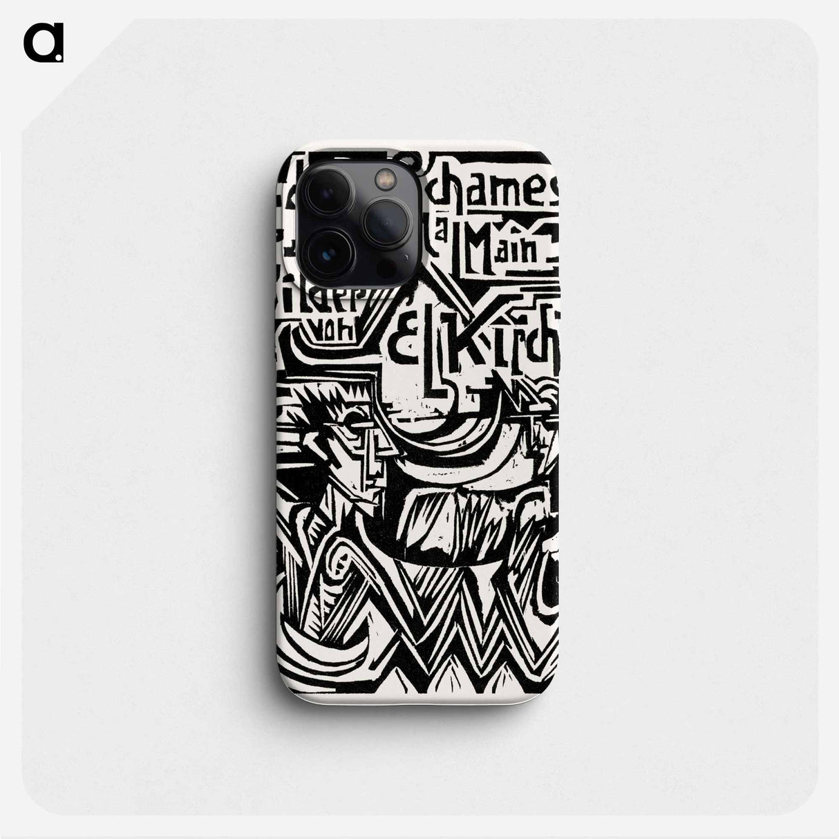 Ludwig Schames, Frankfurt am Main print in high resolution by Ernst Ludwig Kirchner. Original from The Los Angeles County Museum of Art. Digitally enhanced by rawpixel. - エルンスト ルートヴィヒ キルヒナー Phone Case.