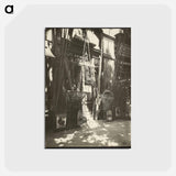 アートポストカード-Boutique de marchand d'articles de pêche, Quai de la Mégisserie
 - ウジェーヌ アジェ Postcard.