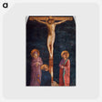 アートポストカード-Crucifixion with St. Dominic - フラ アンジェリコ Postcard.