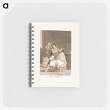 She Fleeces him - フランシスコ デ ゴヤ Memo.