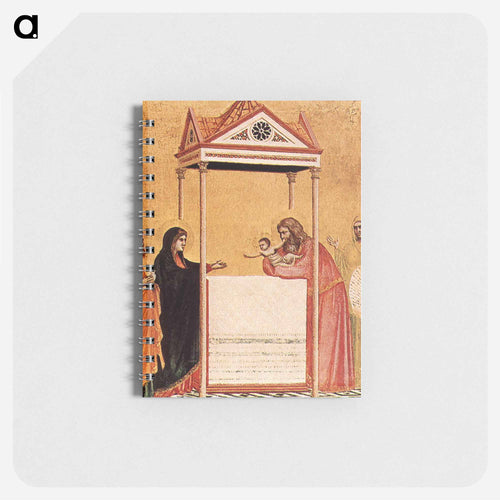 The Presentation of the Infant Jesus in the Temple - ジョット ディ ボンドーネ Memo.