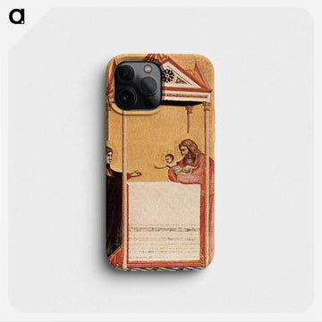 The Presentation of the Infant Jesus in the Temple - ジョット ディ ボンドーネ Phone Case.