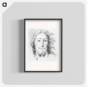 アートポスター-Christ sketch - ジャン ベルナール Poster.