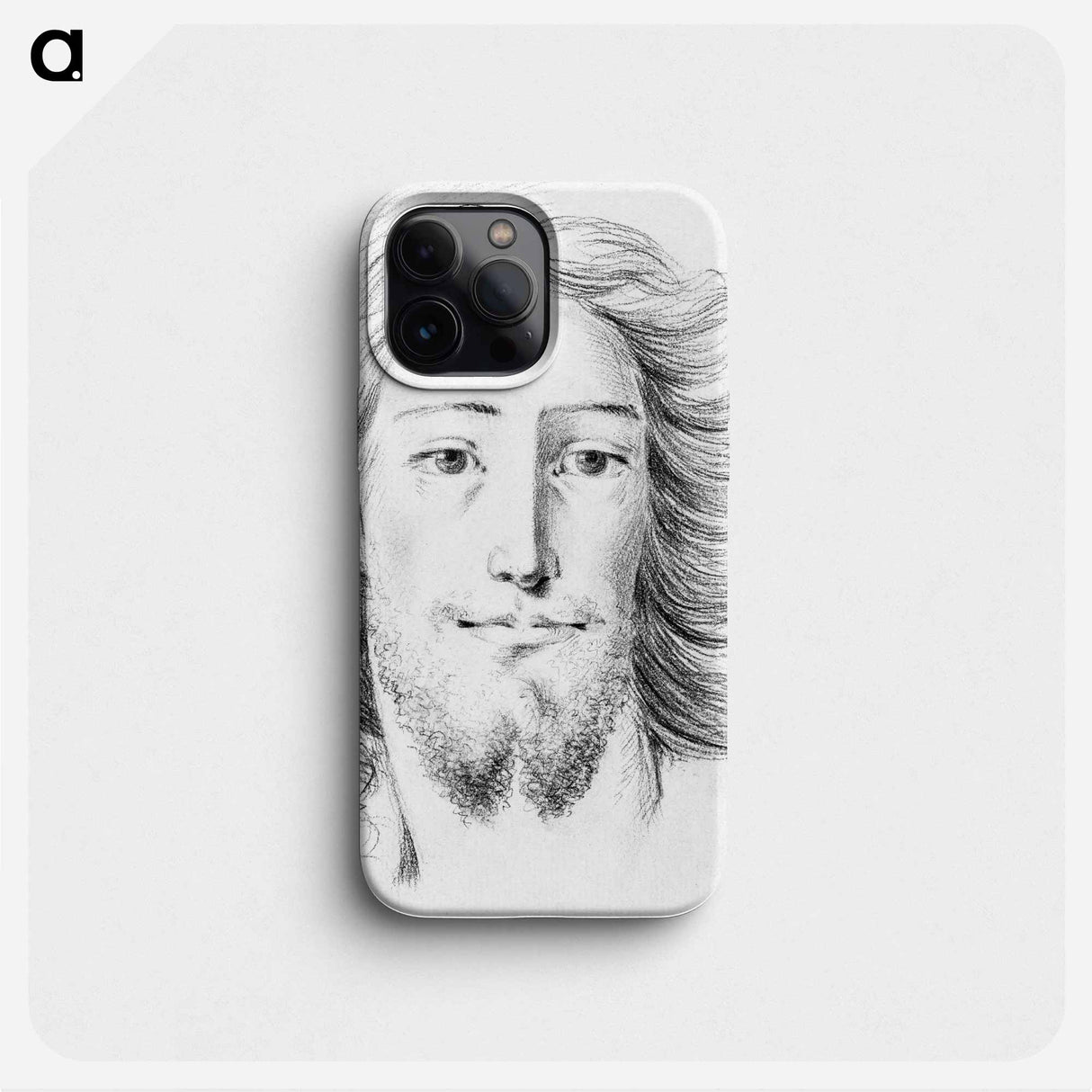 Christ sketch - ジャン ベルナール Phone Case.