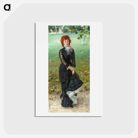 アートポストカード-Marie Buloz Pailleron - ジョン シンガー サージェント Postcard.