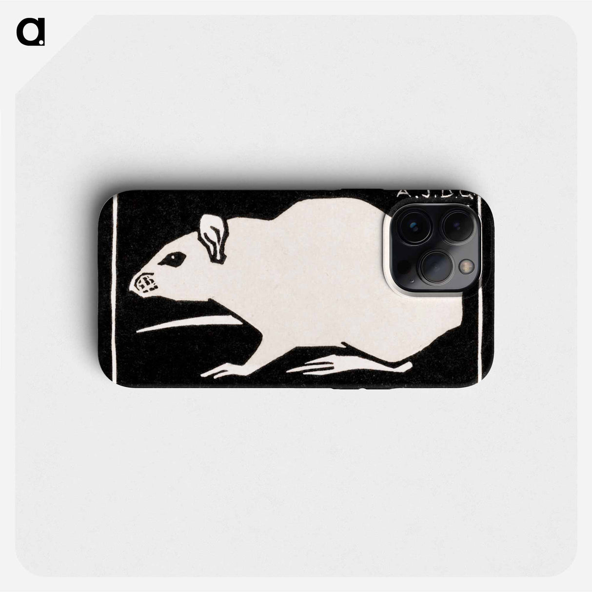 Mouse - Julie de Graag Phone Case.