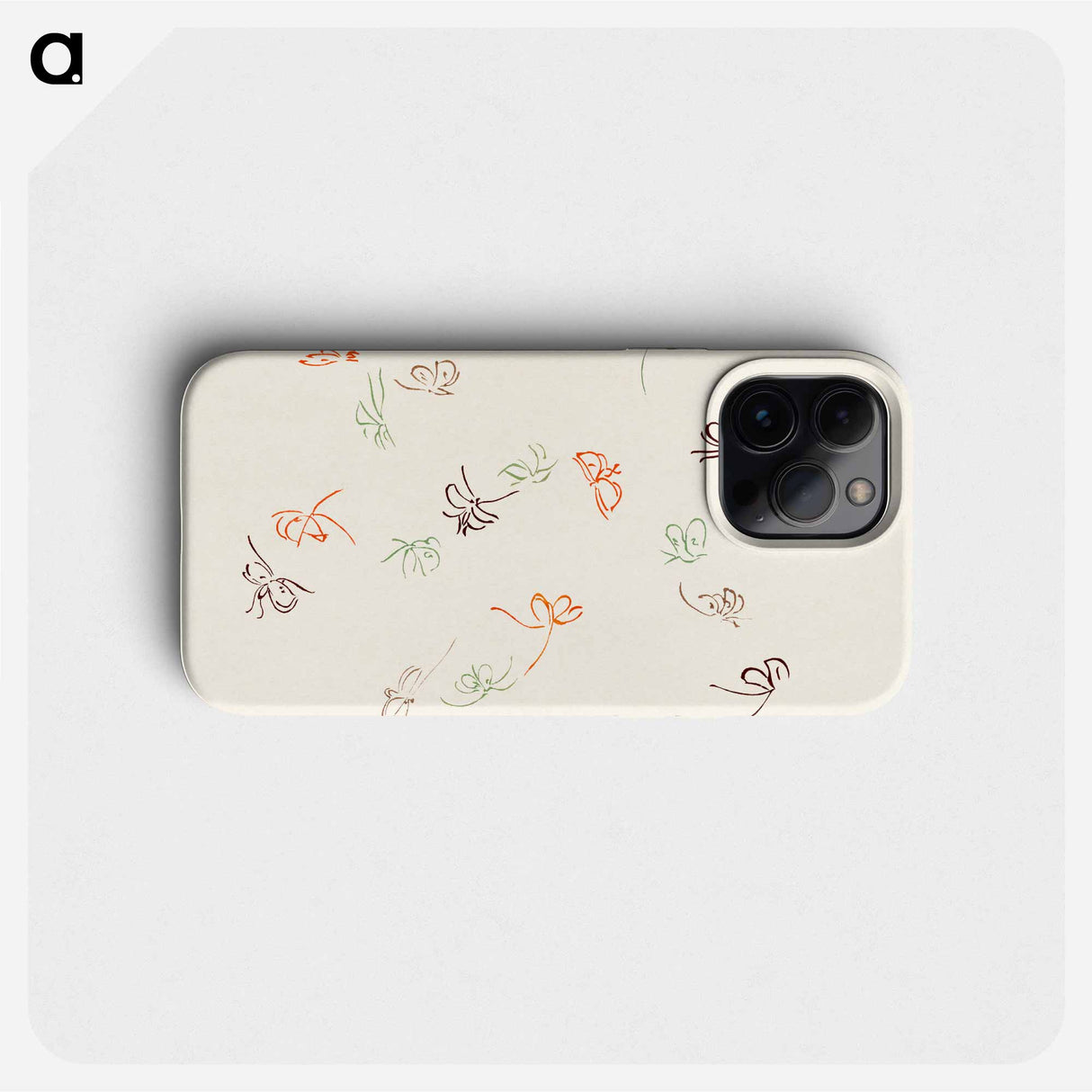 One Thousand Butterflies - Kamisaka Setsuka Phone Case.