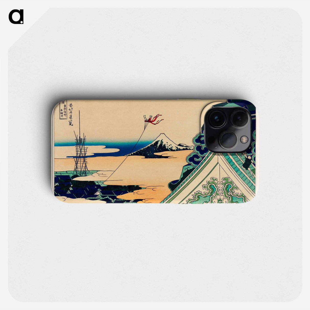 Toto Asakusa Honganji - 葛飾 北斎 Phone Case.