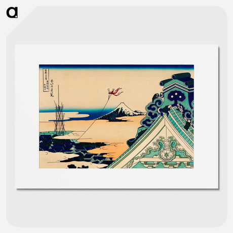 アートポスター-Toto Asakusa Honganji - 葛飾 北斎 Poster.
