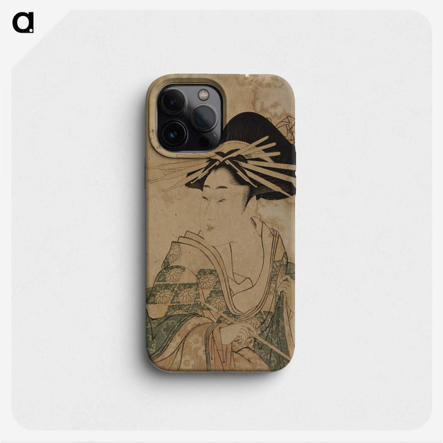 2-15_Kitagawa-Utamaro_phone