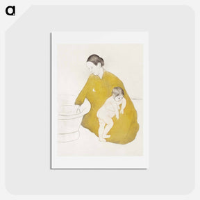 アートポストカード-The Bath - メアリー カサット Postcard.